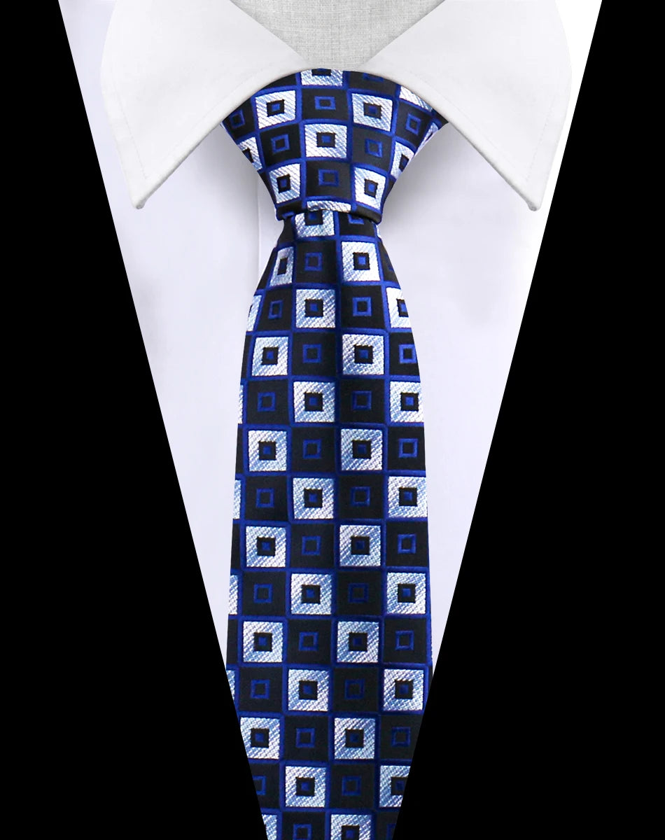 Men's Luxury Paisley Necktie Floral Wedding Style Business Tie Polyester 146x7.5cm Gift for Adult Male Occasions