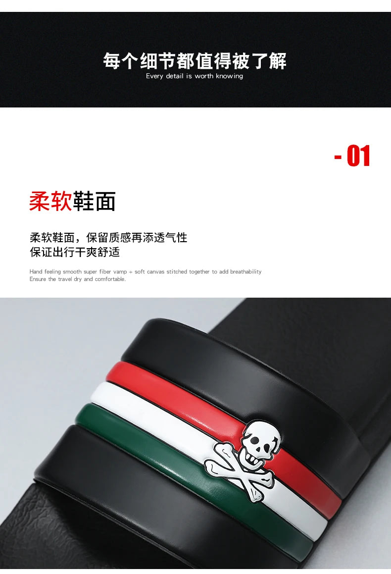 Designer Style Men Summer Casual Slippers Comfortable Swimming Pool Water Sandals Fashionable Youth Walking Slides