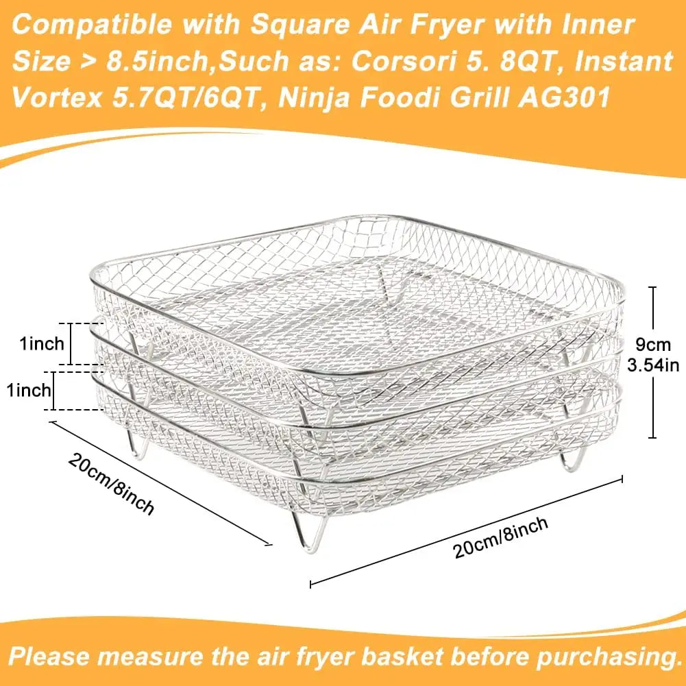 Baking Tray Oil Frying Baking Pan Non-stick Chips Basket Baking Dish Grill Mesh Kitchen Tools
