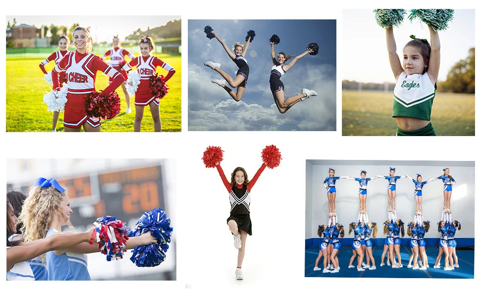 Girls White Cheerleading Shoes Lightweight Youth Cheer Competition Sneakers Kids Training Dance Shoes Comfortable