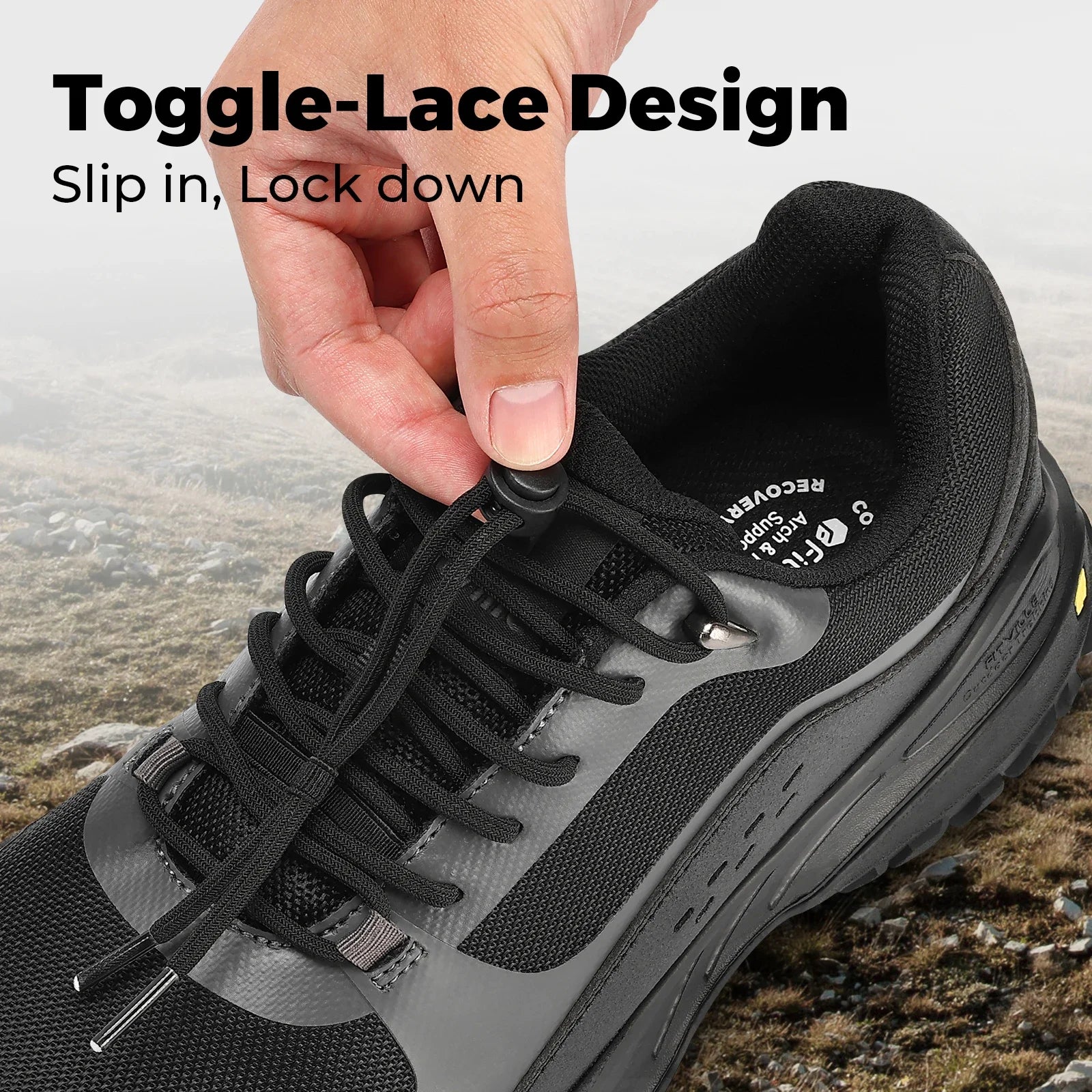 Men's Extra Wide Walking Training Shoes Hiking Shoes Lightweight Casual Non-Slip Sports Shoes For Mountaineering