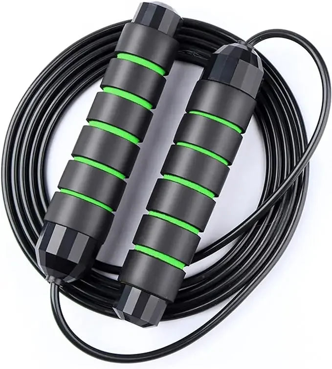 2.8/3m Jump Rope For Aerobic Sports - Jump CrossFit Portable Fitness Equipment With Fast Steel Wire For Women & Men Weight Loss