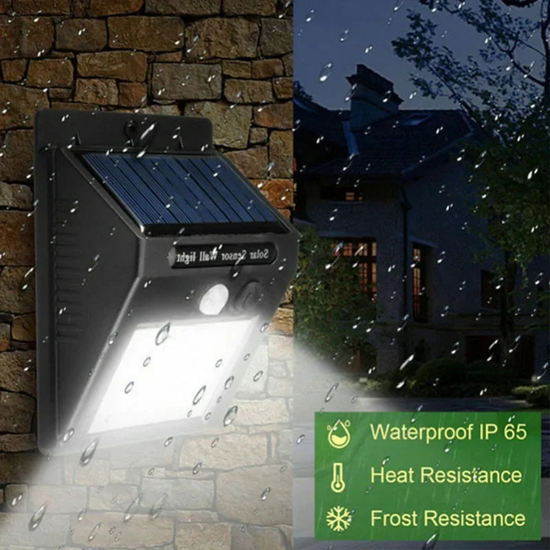 LED Solar Light 25/30 LEDs Wireless Motion Sensor Light Waterproof Solar Outdoor Lights Garden Decoration Spotlights Wall Lamp