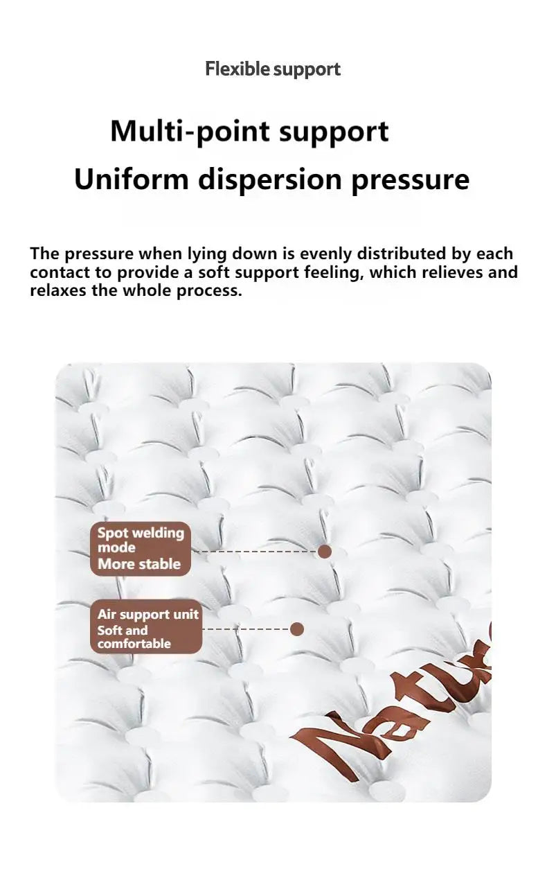 Naturehike R5.8 Inflatable Mattress Thermal Insulation Air Cushion for Hiking Outdoor Sleeping Bed Pad Ultralight Folding Mat