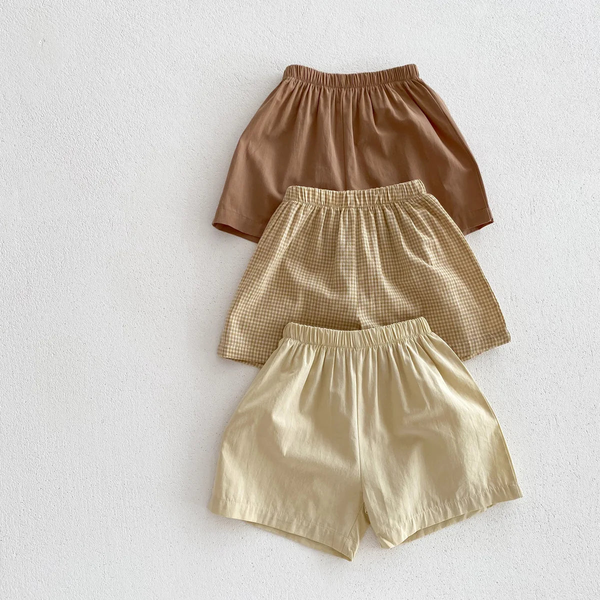 Summer Thin Short Sleeve T-shirt and Shorts Set Small Stand Collar Cool Toddler Boys Baby Girls 2PCS Casual Beach Suits 1-5Y Unisex