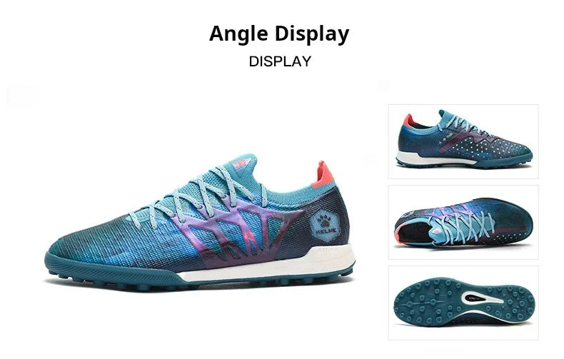 Football Shoes Men's TF Broken Nail Electric 3.0 Professional Competition Grass Training Soccer Shoes