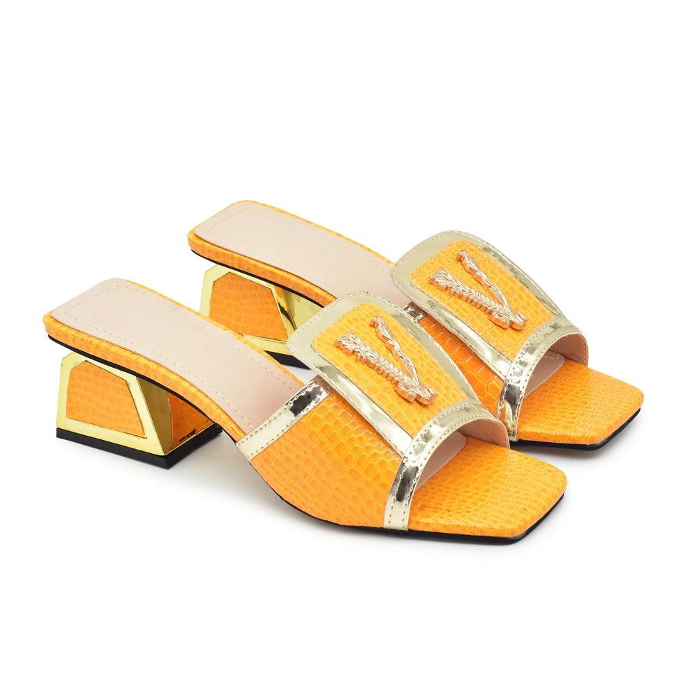 Elegant Women Shoes Slip on Open Toe Shoes for Wedding Women Plus Size Women Shoes 43 Luxury Nigerian Party Pumps