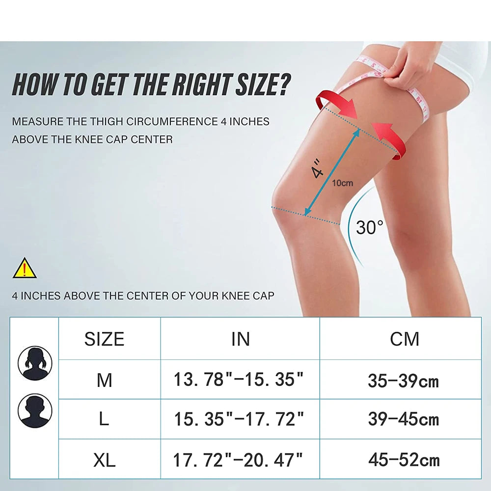 1 PCS Professional Sport Knee Brace With Protector Support Pads - For Arthritis,, Meniscus Tear, And Joint Pain Relief During Running & Riding