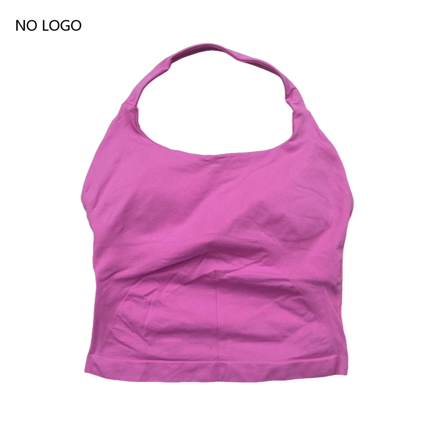 Impact Halter Top Sportswear Woman Gym Push-Up Bra Backless Yoga Tank Top Fitness Workout Activewear Gym Clothes Sports Shirts