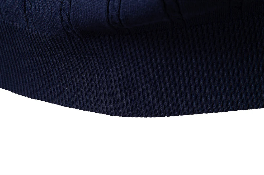 Men's Solid Colour V-Neck Knitted Vest Sleeveless Casual Warm Versatile Sweater Male Vest‌