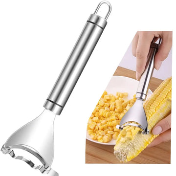 Corn Peeler Stripper For Corn On The Cob Remover Tool,Stainless Steel Kitchen Grips Corn Planer Cob Cutter Kernels