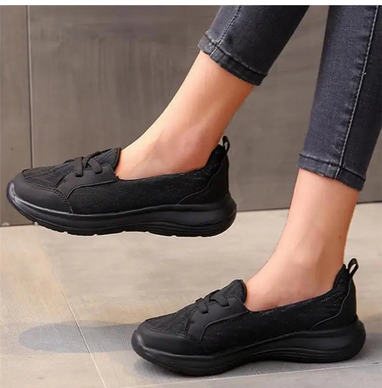 Women's Sneaker Fashion Walking Shoes Women Vulcanized Shoes Slip On Women Casual Shoes Soft Sneakers Woman Zapatos De Mujer