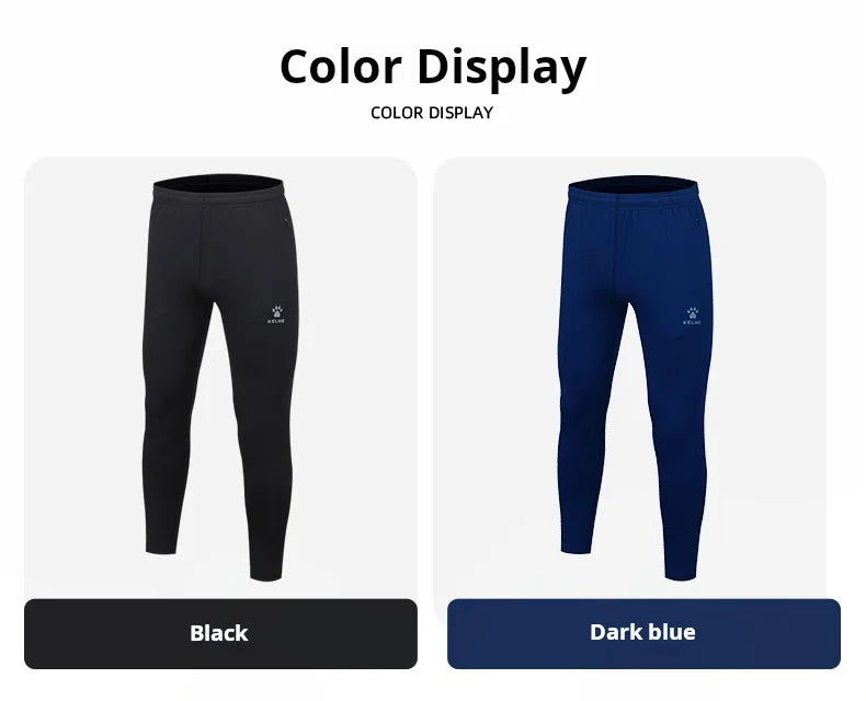 Football Training Leggings Men's High Elastic Slim Tights Thin Outdoor Fitness Running Pants