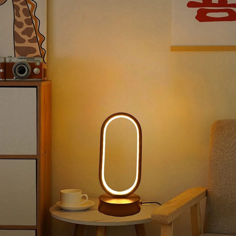 Led U-shaped Lamp Bedroom Bedside Decorative Lamp Family Living room Study LED Night Lighting