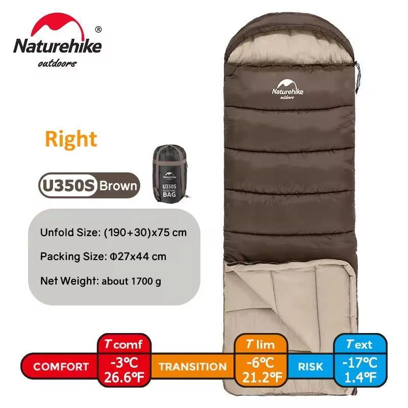 Sleeping Bag Ultralight Cotton Sleeping Bag Winter Sleeping Bag Lightweight Waterproof Outdoor Camping Sleeping Bag