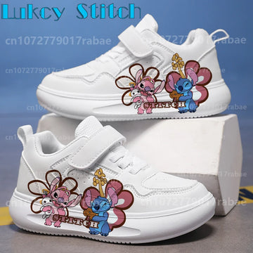 Stitch Kindersneakers Jongens Meisjes Antislip Sneakers Casual Ademende Kinderen Outdoor Lichtgewicht Tennisschoenen Hoge Kwaliteit