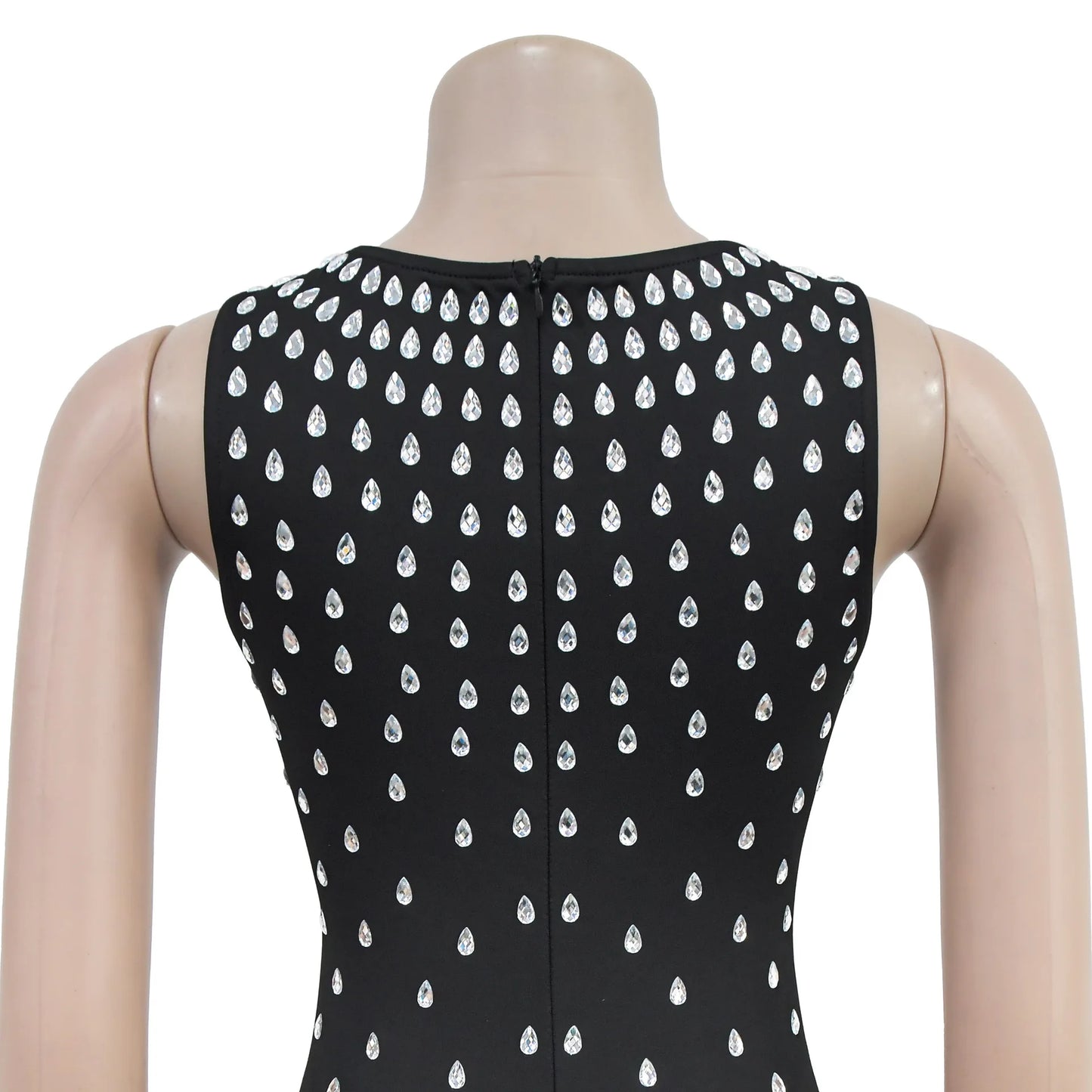 Sexy Rhinestones Long Maxi Party Dress