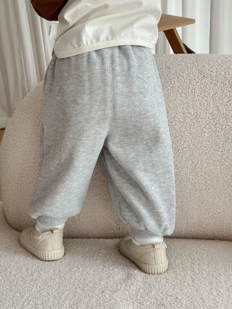 New Autumn Boys Girls Dog Baseball Uniform Cartoon Embroidered Pattern Kids Coat Fashion Children Clothes Pants 9M-5T Unisex