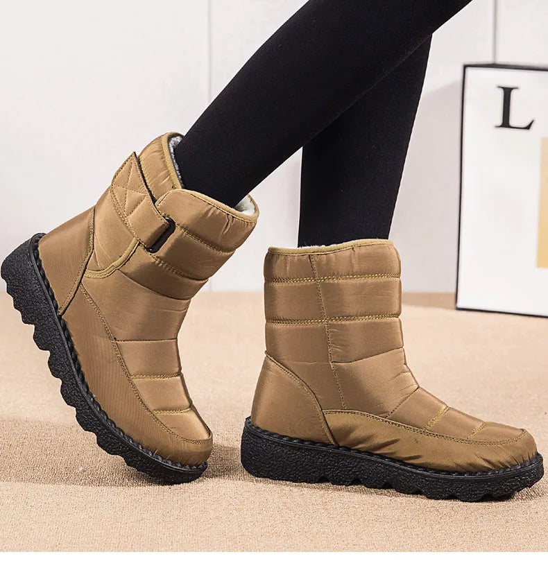 Boots Women Snow Casual Shoes Woman Waterproof Boots For Women Keep Warm Women's Boots Plush New Botas Mujer Winter Shoes