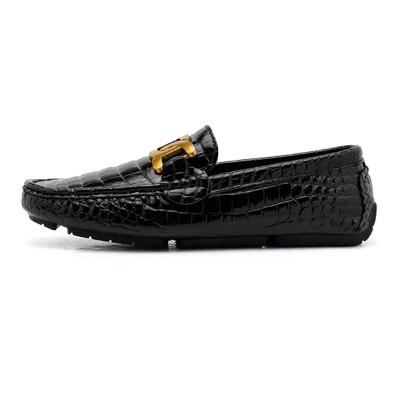 New Luxury Orange Casual Moccasins Shoes for Men Plus Size 38-48 Male Business Formal Dress Loafers England Gentleman Shoes