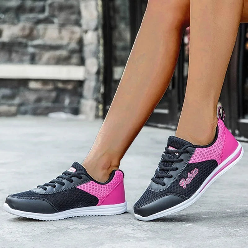 Women's Sneakers 2025 New Fashion Platform Shoes Women Trainers Casual Sneaker Woman Lace Up Womens Sneakers Tenis Feminino