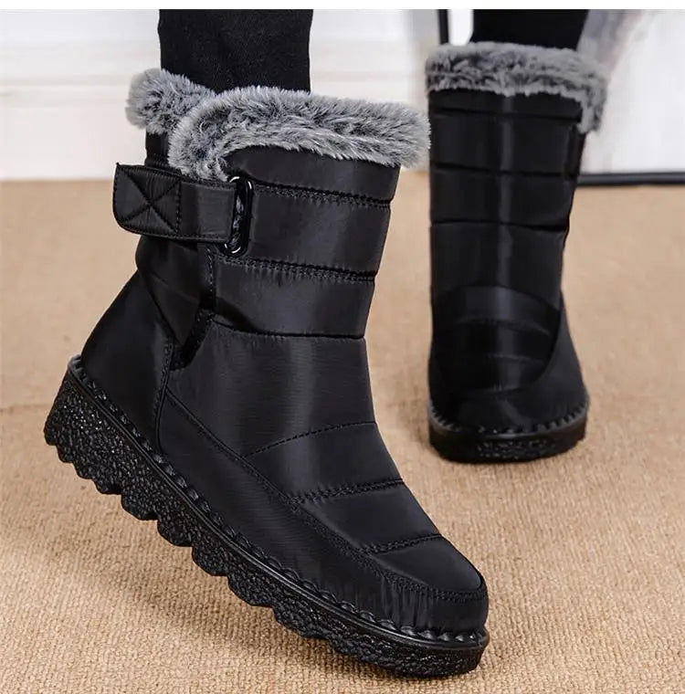 Women's Boots Snow Plus Size Shoes Woman Platform Women Shoes Casual Mid High Boots Platform Winter Girls Boots Botas Mujer