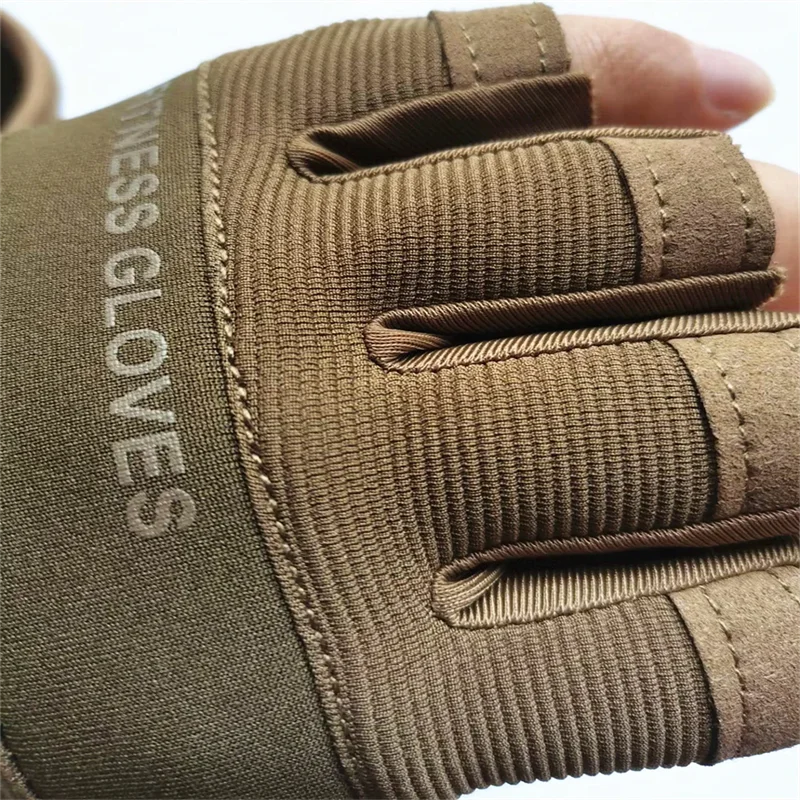 Anti-Slip Gym Gloves For Firm Grip on Bodybuilding And Weightlifting Equipment -  Suitable For Dumbbell Trainings, CrossFit Pull Ups & Workout Exercises