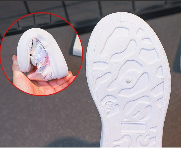 Summer Casual Children's Sports Shoes Cartoon Princess Girls' Trainers Sneakers For Kids Size 26-37