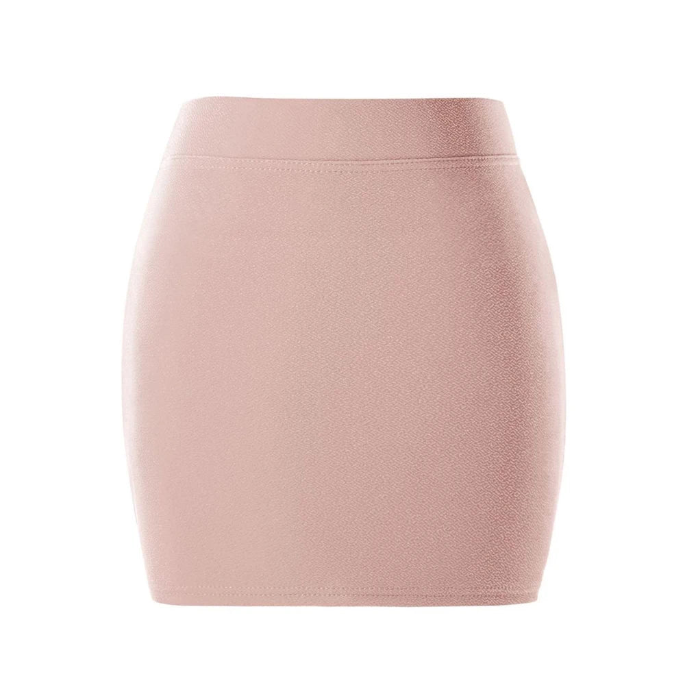 Zomer Dames Basis Rok Pakket Heuprok Mini Elastische Potloodrokken Kantoor Dame Gedrapeerde Slanke Zakelijke Plus Size Eenstapsrok