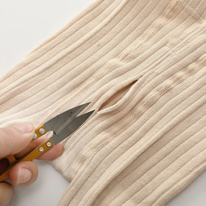 Autumn Kid's Pantyhose Girls Leggings New Born Baby Big Bow Legging Multi Colours Children's Vertical Striped Base Pants Girls