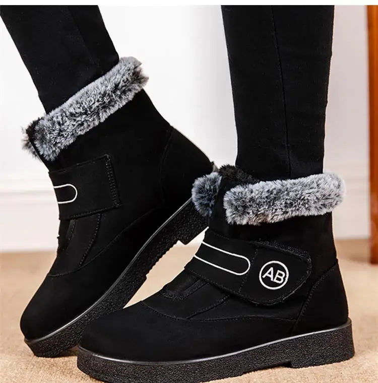 Women's Boots Snow Plus Size Shoes Woman Platform Woman Shoes Lightweight Mid High Boots Fashion Boots For Women Botas Mujer