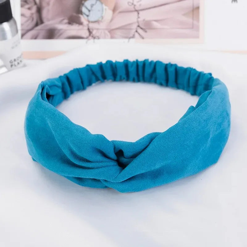 Mode Dames Boheemse Hoofdbanden Zomer Stijl Kruis Tulband Bandage Bandana's Multifunctionele Haaraccessoires voor Meisjes