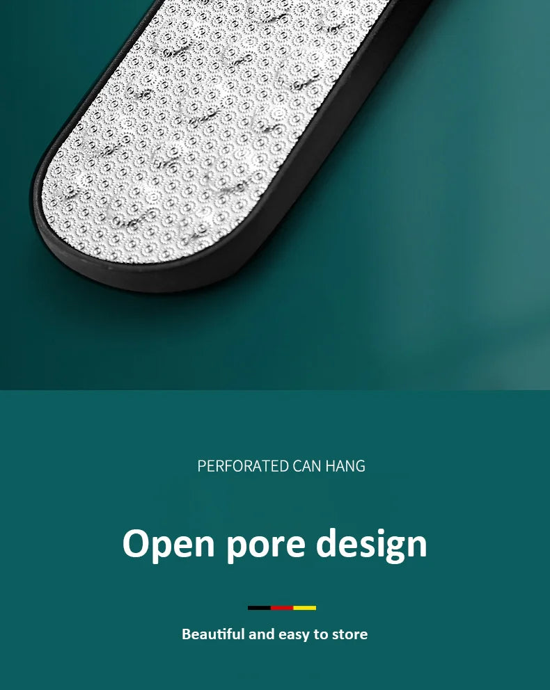 High-Quality 304 Stainless Steel Foot File Double Sided Callus Remover For Dead Skin Professional Pedicure Tools Callous Scraper