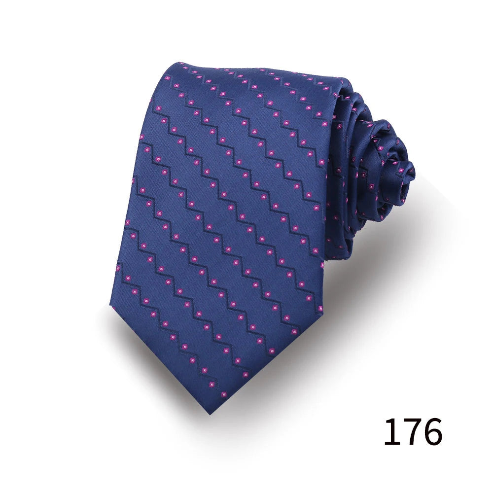 Men's Luxury Paisley Necktie Floral Wedding Style Business Tie Polyester 146x7.5cm Gift for Adult Male Occasions