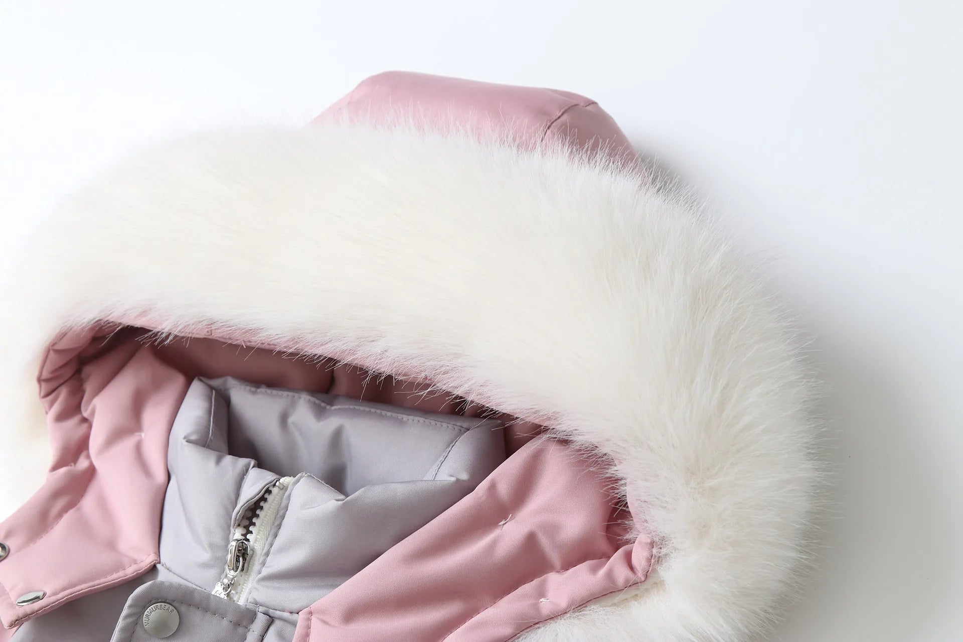 Winter Children's Clothes Snowsuit Boys Fur Lining Overalls Thicken Kids Snowsuit Hooded Ski Suit Girls Warm Jumpsuit 4-6Y Unisex