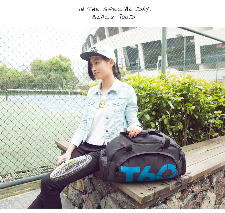Waterproof Gym And Fitness Bag For Sports Men & Women - Outdoor Portable & Ultralight Large Travel Backpack