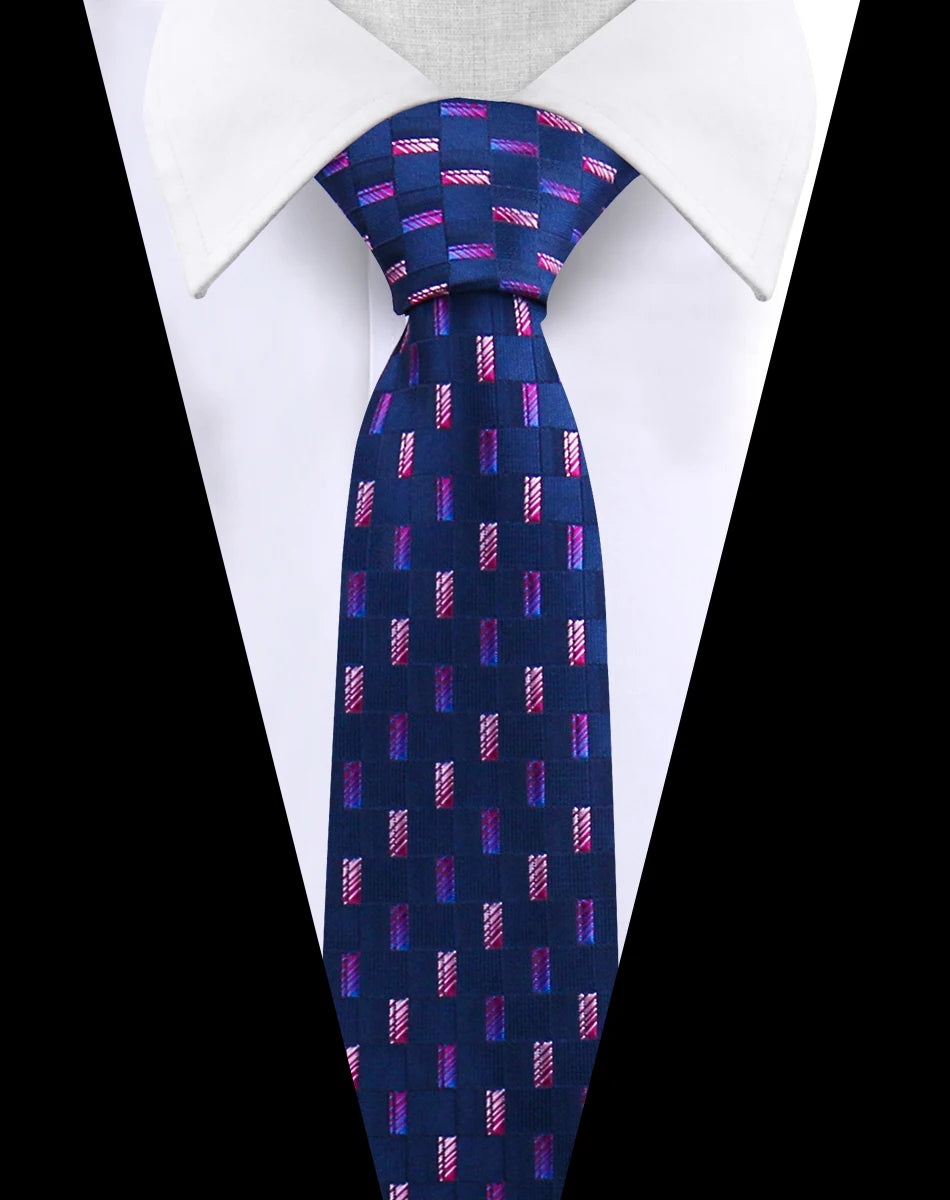 Men's Luxury Paisley Necktie Floral Wedding Style Business Tie Polyester 146x7.5cm Gift for Adult Male Occasions