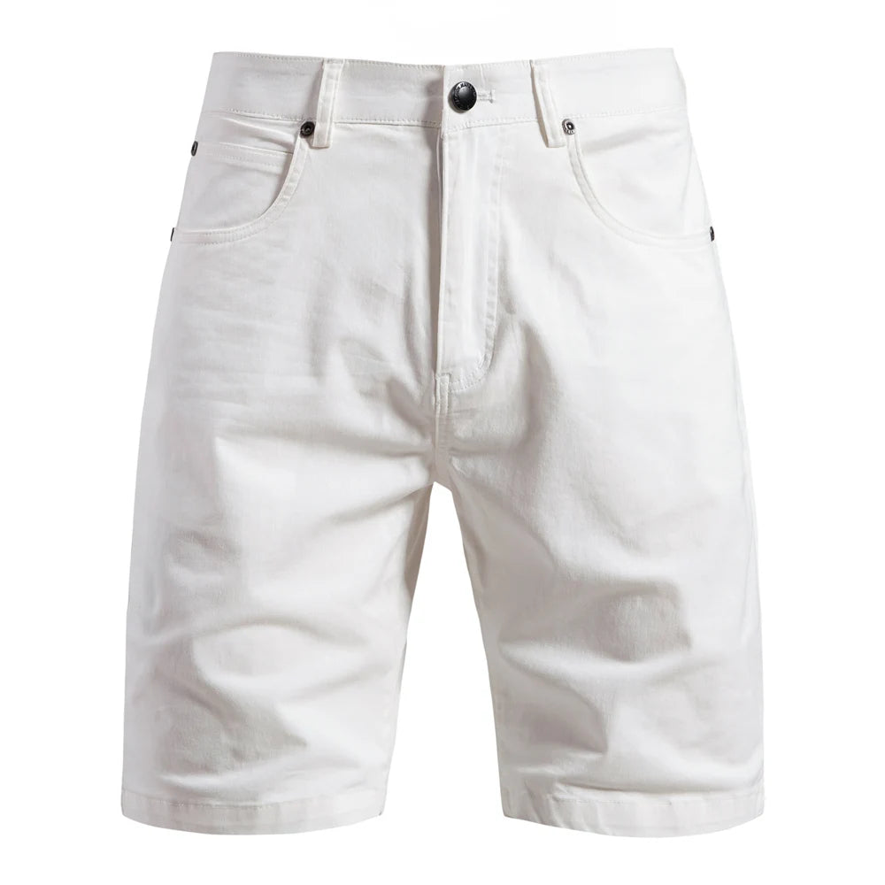 Men's 100% Cotton Summer Shorts Casual 11-Tone Multi-Pocket Lightweight Street Shorts