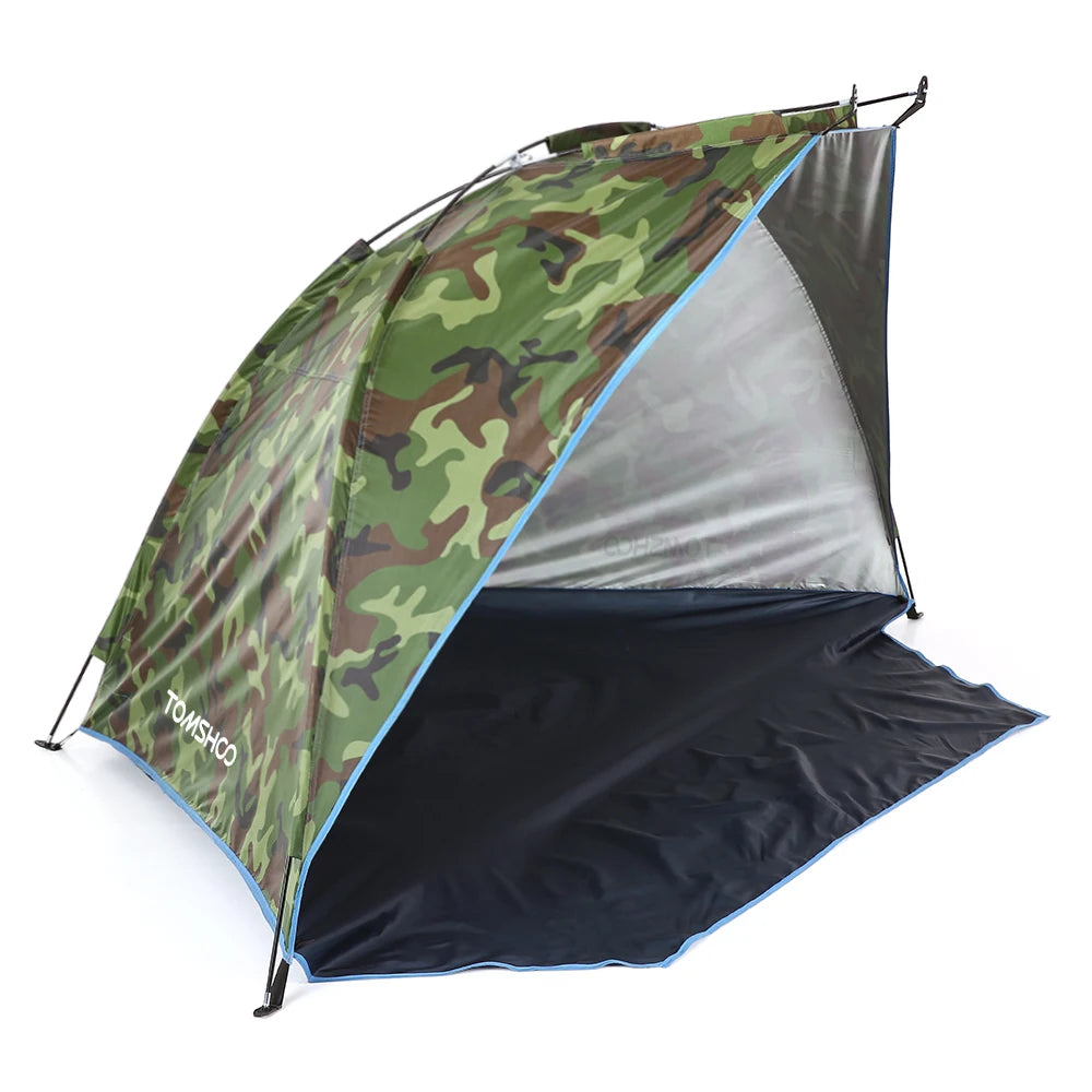 2-persoons strandtenten voor buiten, schaduw, UV-bescherming, ultralichte tent voor vissen, picknickpark, zomerluifel, schaduw, schuilplaats