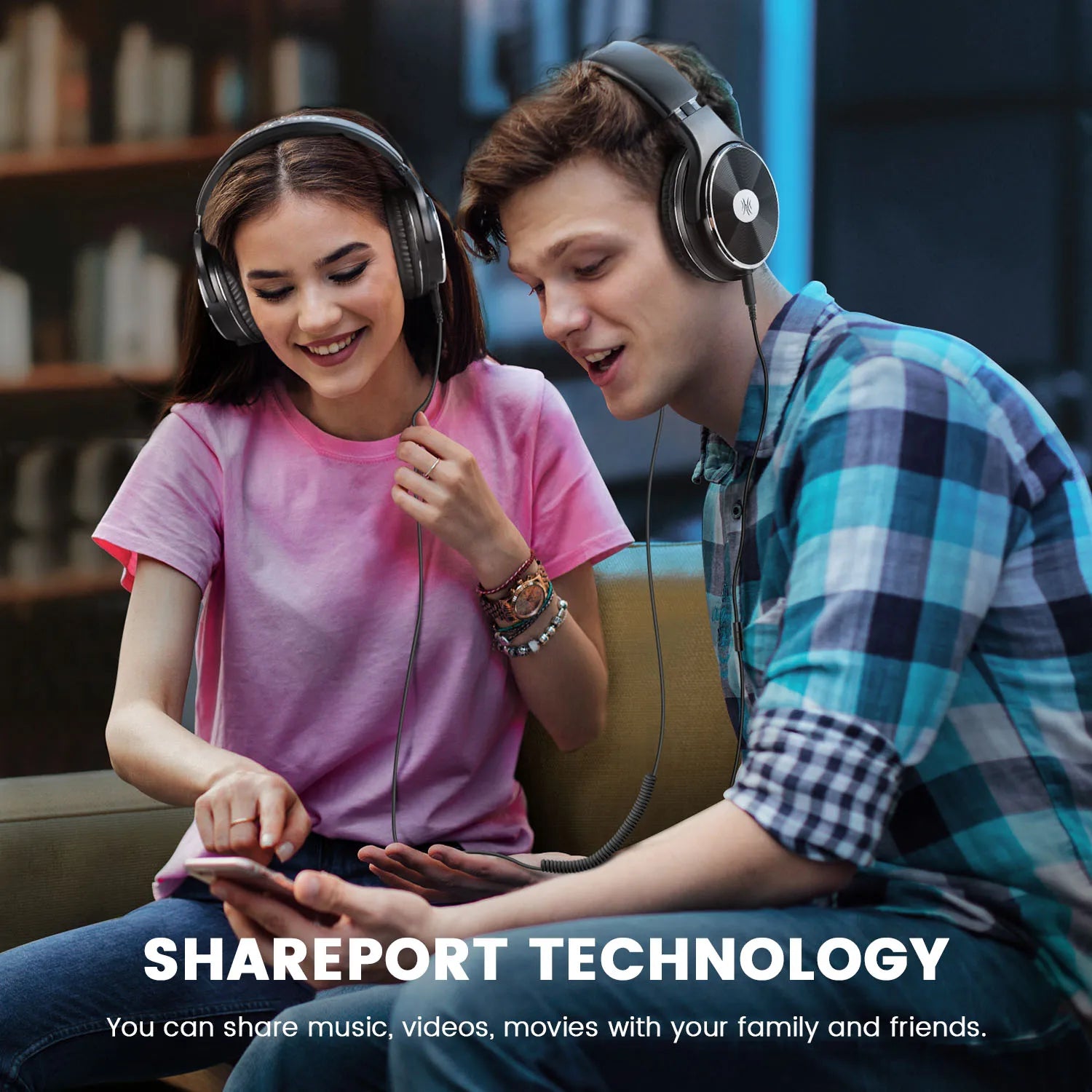 OneOdio Studio HIFI Closed Back Over Ear Wired Dual Jack Professional Studio Monitor Mixing Recording Headphones for Guitar PC