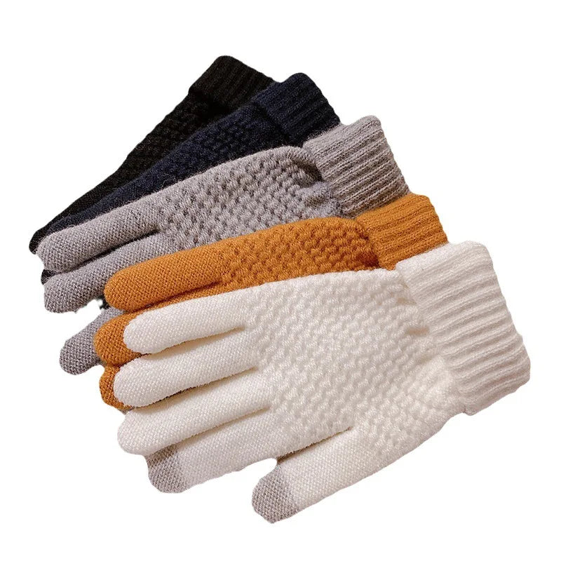 Women's Winter Gloves Cycling Motorcycle Tactical Hiking Sky Fishing Snowboard Full Finger Plush Thickened Gloves