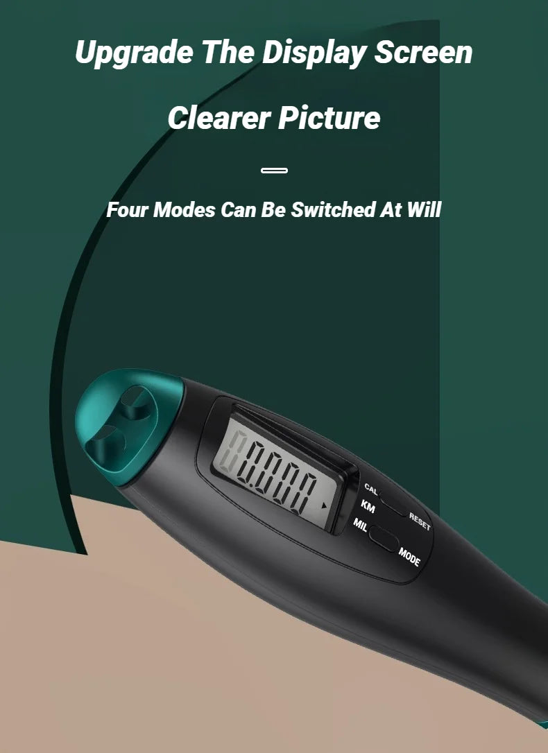 Adjustable Fitness Steel Jump Rope For Skipping And Gym Exercises - Home Sporting Equipment