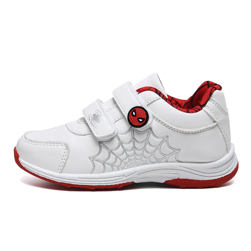 Unisex Children's Casual Shoes Cartoon White Running Fashion Shoes For Boys & Girls Size 30-33