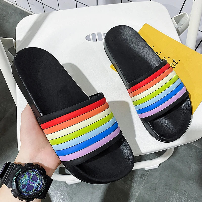 Fashionable Mens Casual Half Slides Luxury Brand Male Comfortable Outside Beach Walking Slipper Trendy Style Sandals