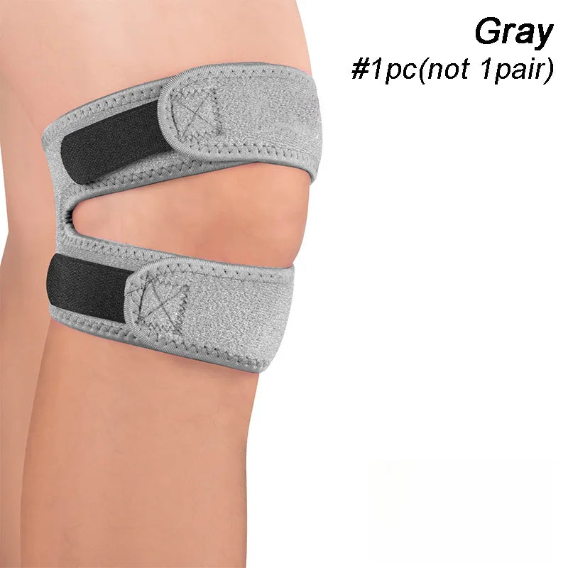 1PC EVA Patella Knee Strap, X-Pressurized Knee Support With Double Patellar Kneepad For Tendon Support Suitable For Gym