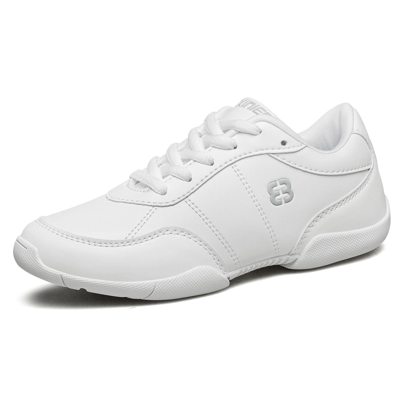 Meisjes Witte Cheerleading Schoenen Lichtgewicht Jeugd Cheer Wedstrijd Sneakers Kinderen Training Dansschoenen Comfortabel