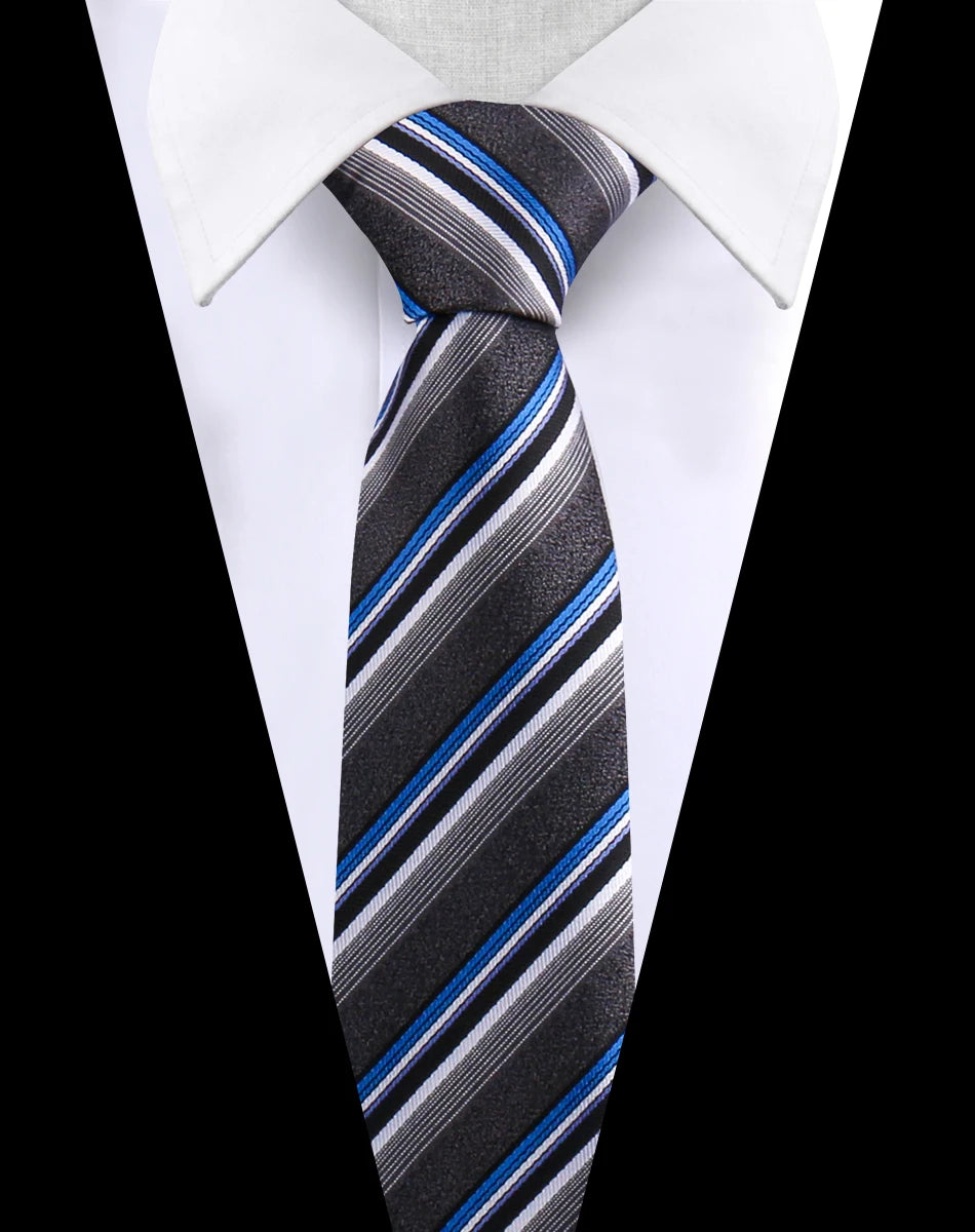 Men's Luxury Paisley Necktie Floral Wedding Style Business Tie Polyester 146x7.5cm Gift for Adult Male Occasions