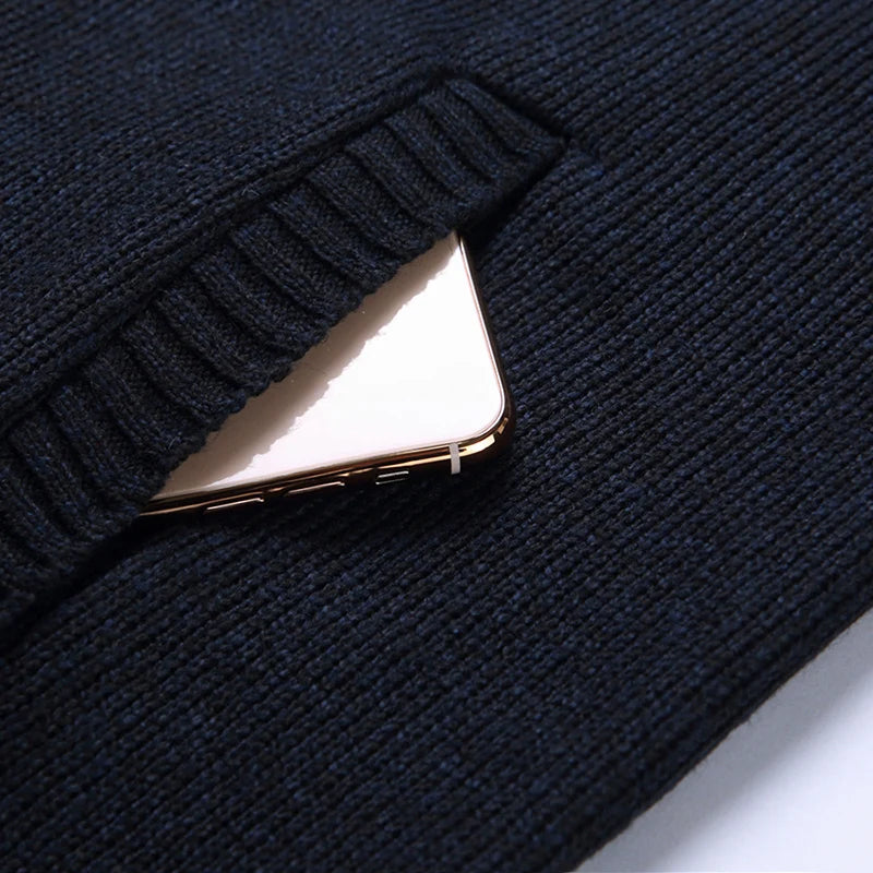 Men's High Quality Hooded Casual Cardigan, Patchwork Jacket, Male Outerwear, and Windbreaker Coats