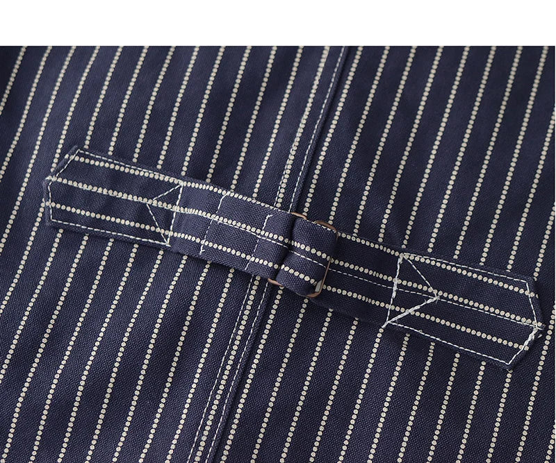 2024 Autumn New American Retro 12OZ Denim Cargo Vest Men's Simple 100% Cotton Washed Old Casual Multi-pocket Waistcoat Jacket