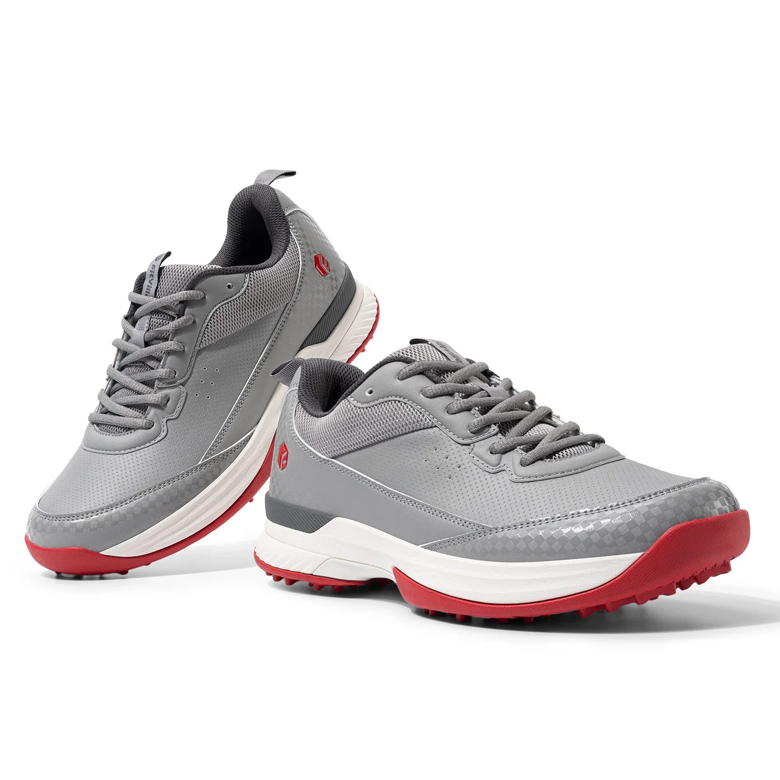 Men's Wide Golf Shoes Professional Outdoor Water Resistant Golf Shoes for Course with Spikes